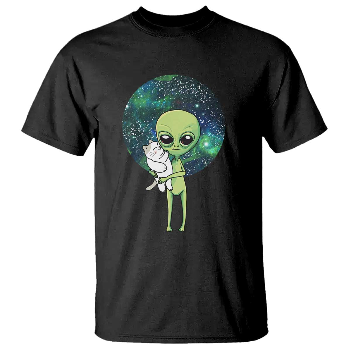 cute-alien-hugs-cat-t-shirt