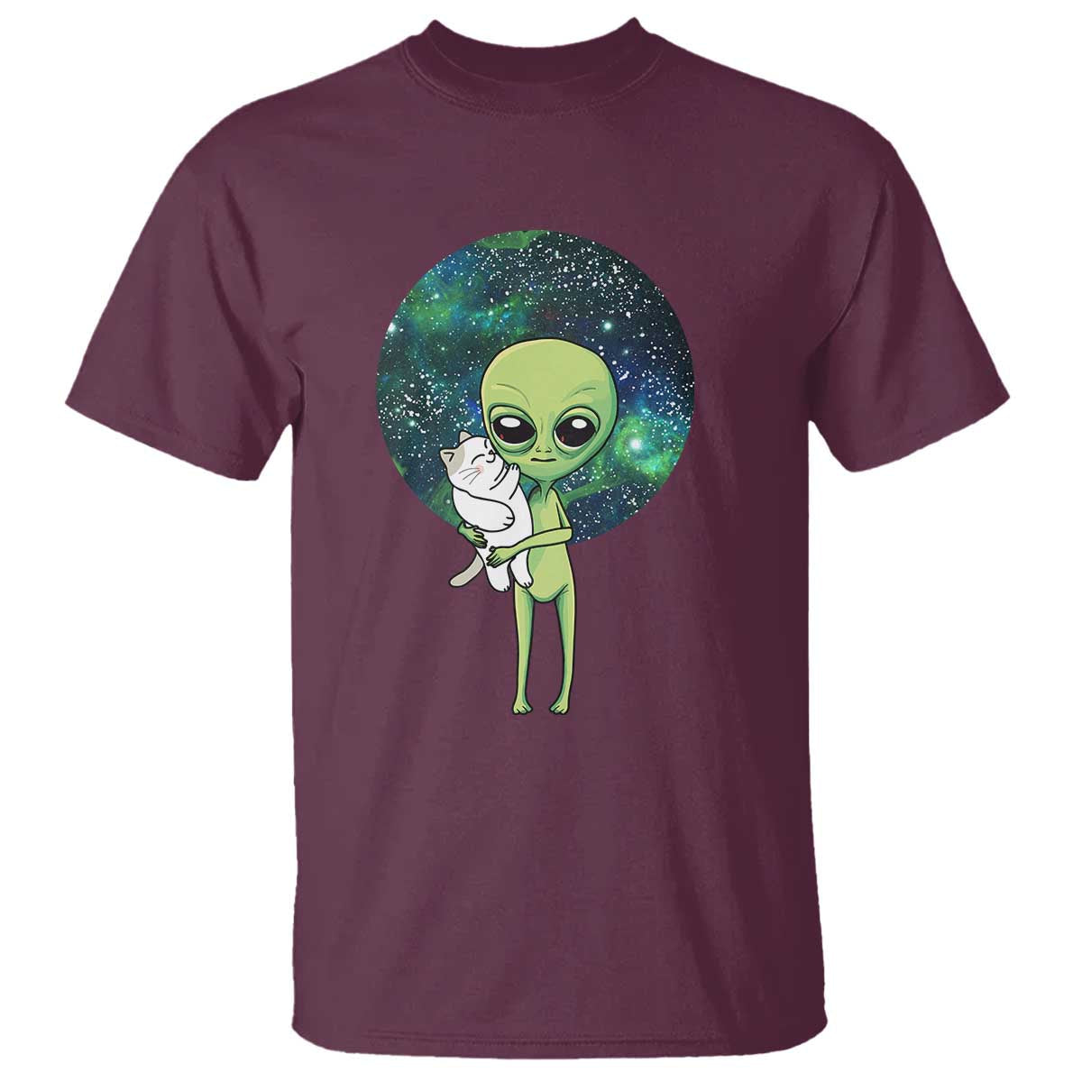 cute-alien-hugs-cat-t-shirt