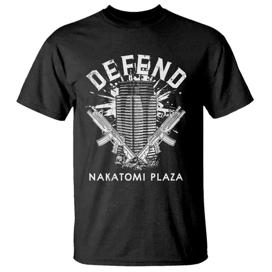 defend-nakatomi-plaza-funny-christmas-t-shirt