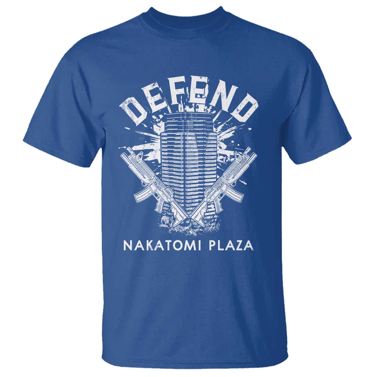 defend-nakatomi-plaza-funny-christmas-t-shirt