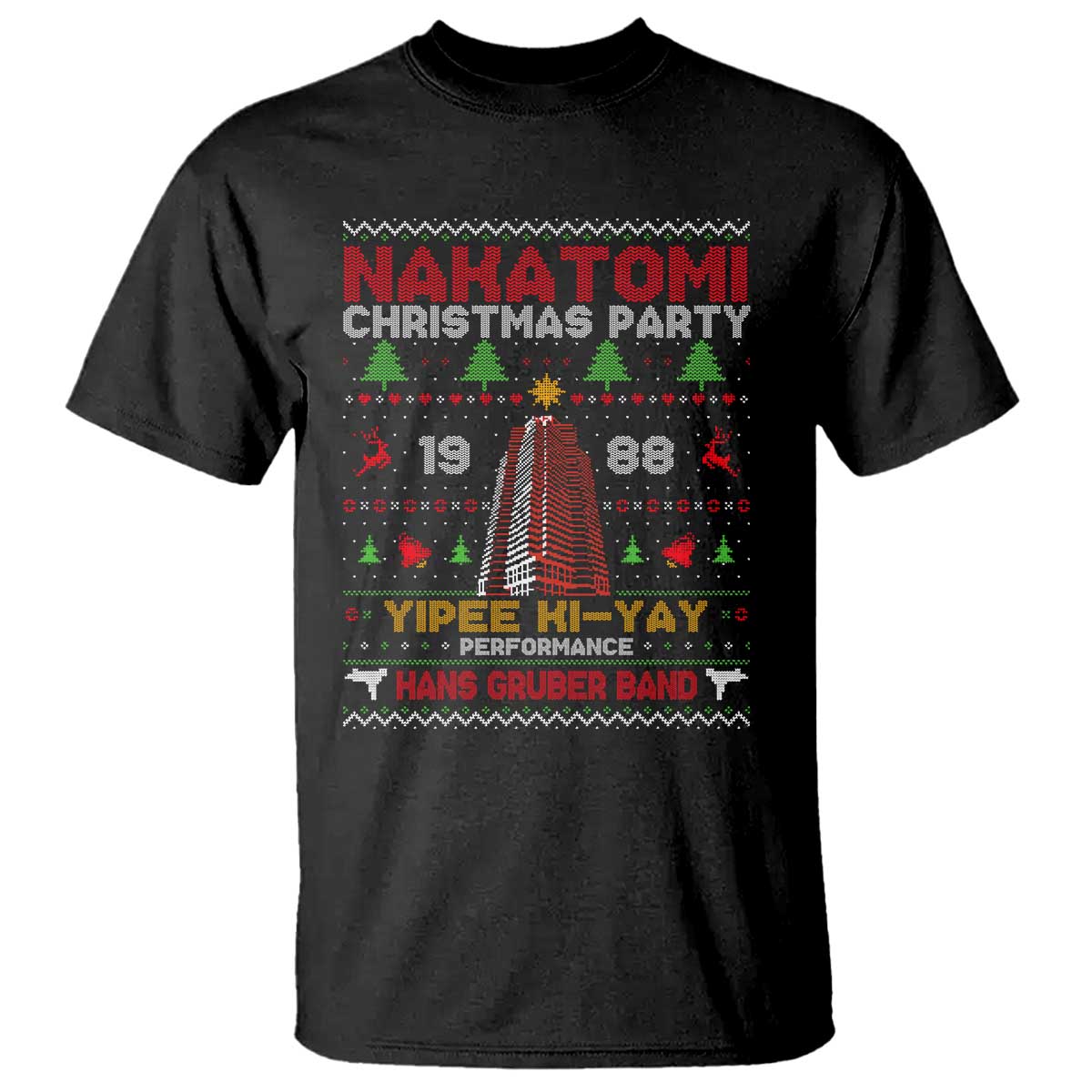 christmas-nakatomi-t-shirt-yipee-ki-yay-performance-hans-grubrer-band