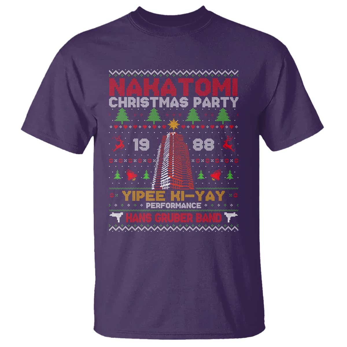 christmas-nakatomi-t-shirt-yipee-ki-yay-performance-hans-grubrer-band