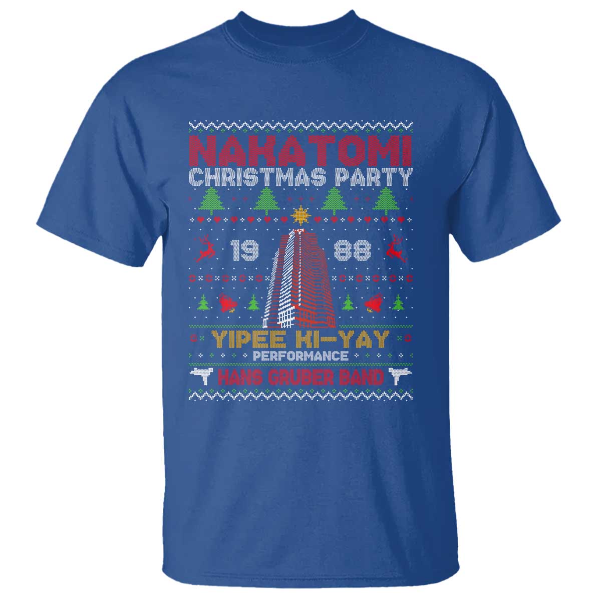 christmas-nakatomi-t-shirt-yipee-ki-yay-performance-hans-grubrer-band