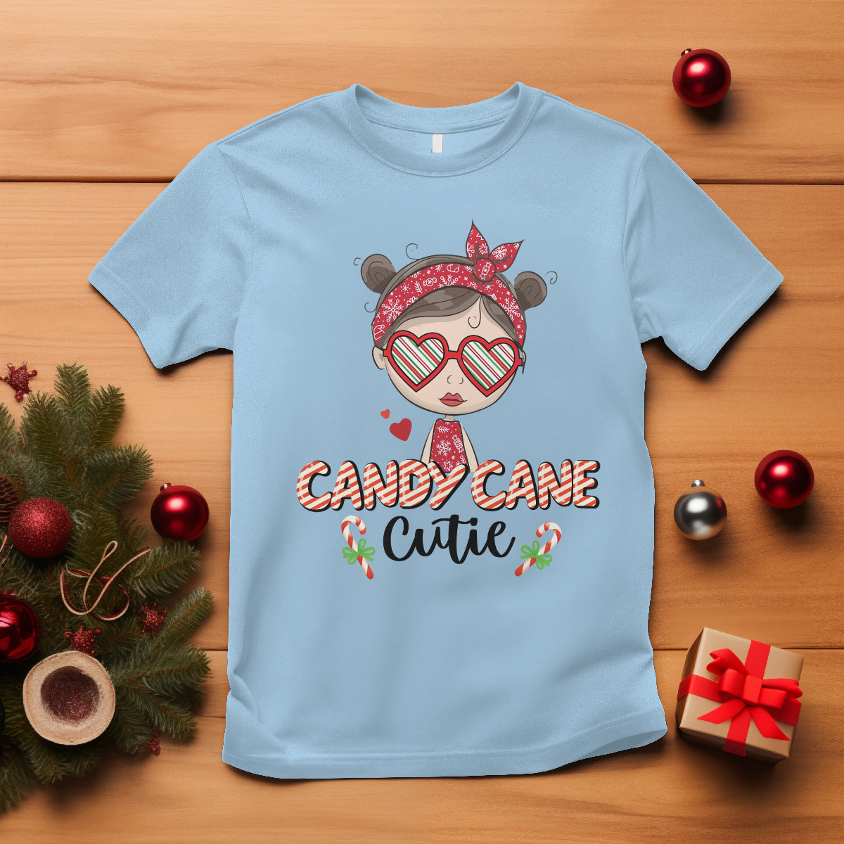 candy-cane-cutie-christmas-cute-girl-kid-messy-bun-t-shirt