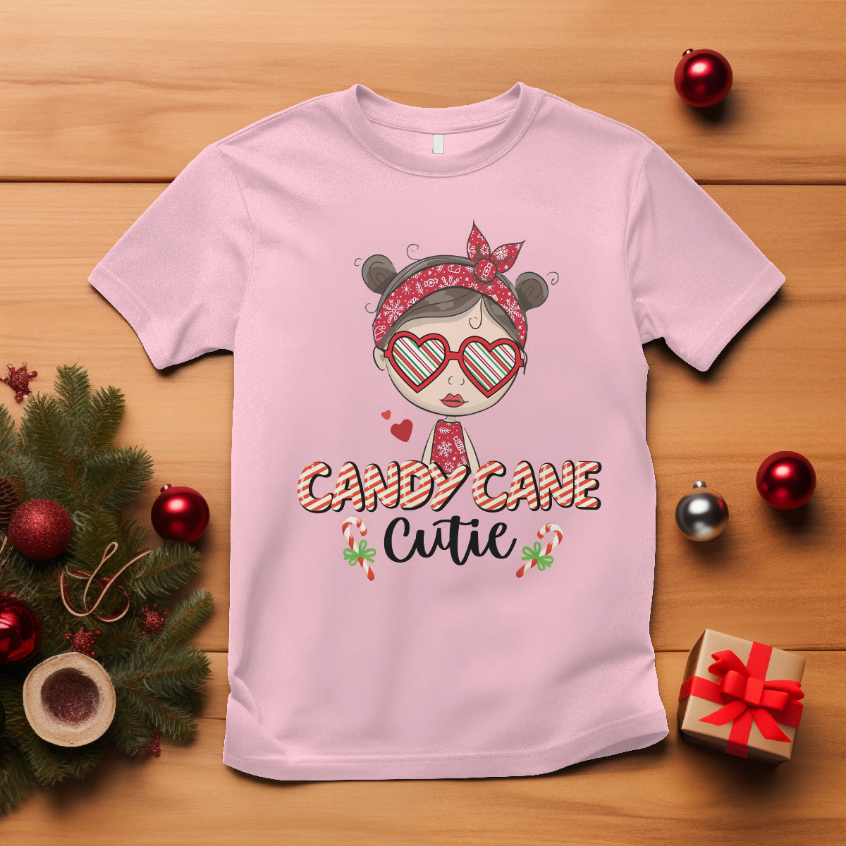 candy-cane-cutie-christmas-cute-girl-kid-messy-bun-t-shirt