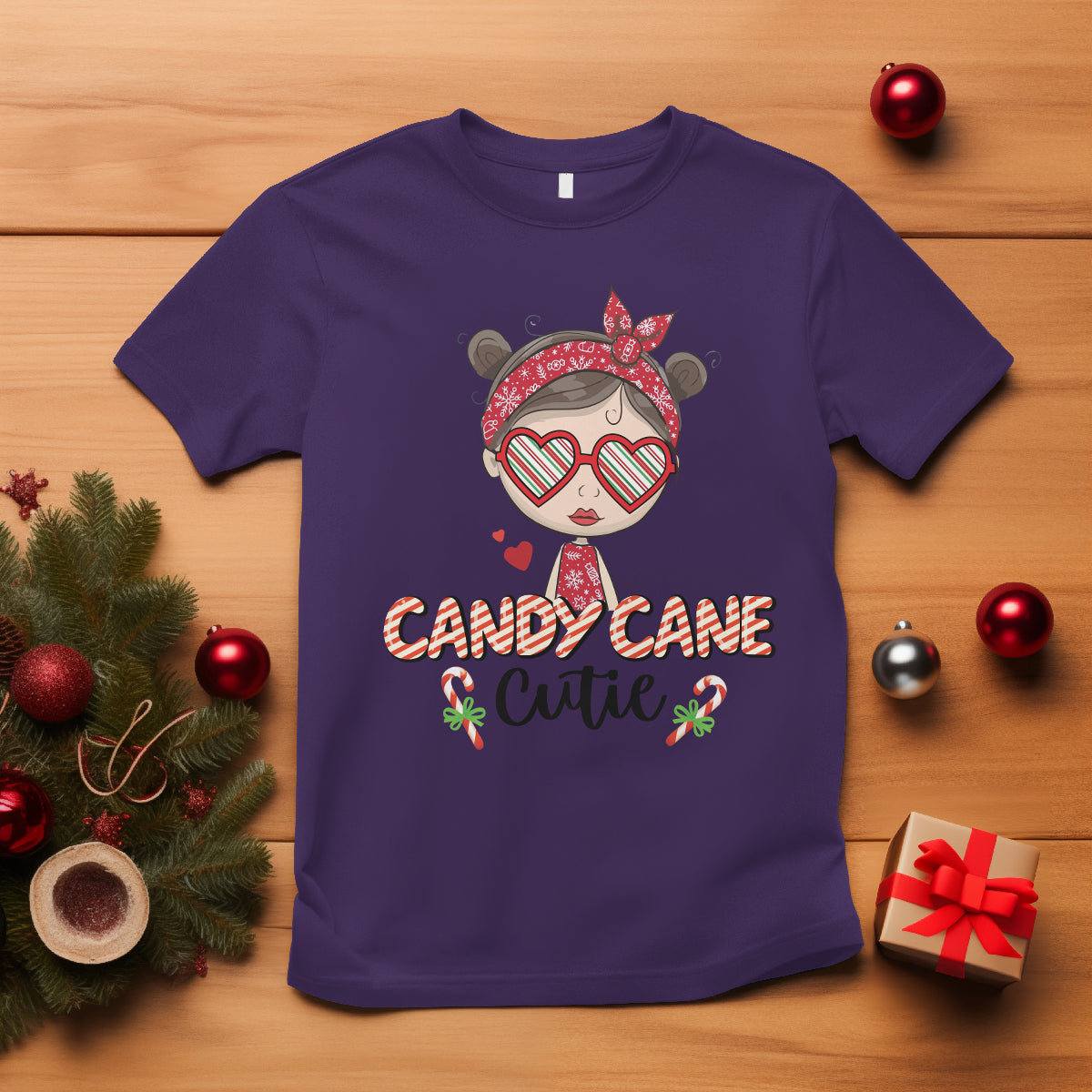 candy-cane-cutie-christmas-cute-girl-kid-messy-bun-t-shirt