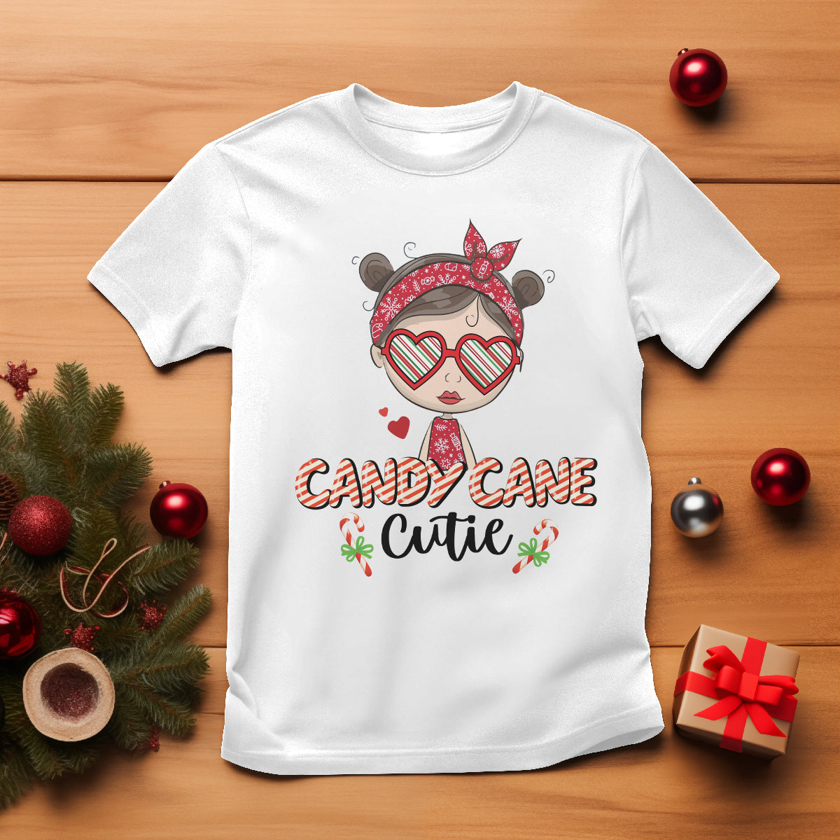 candy-cane-cutie-christmas-cute-girl-kid-messy-bun-t-shirt