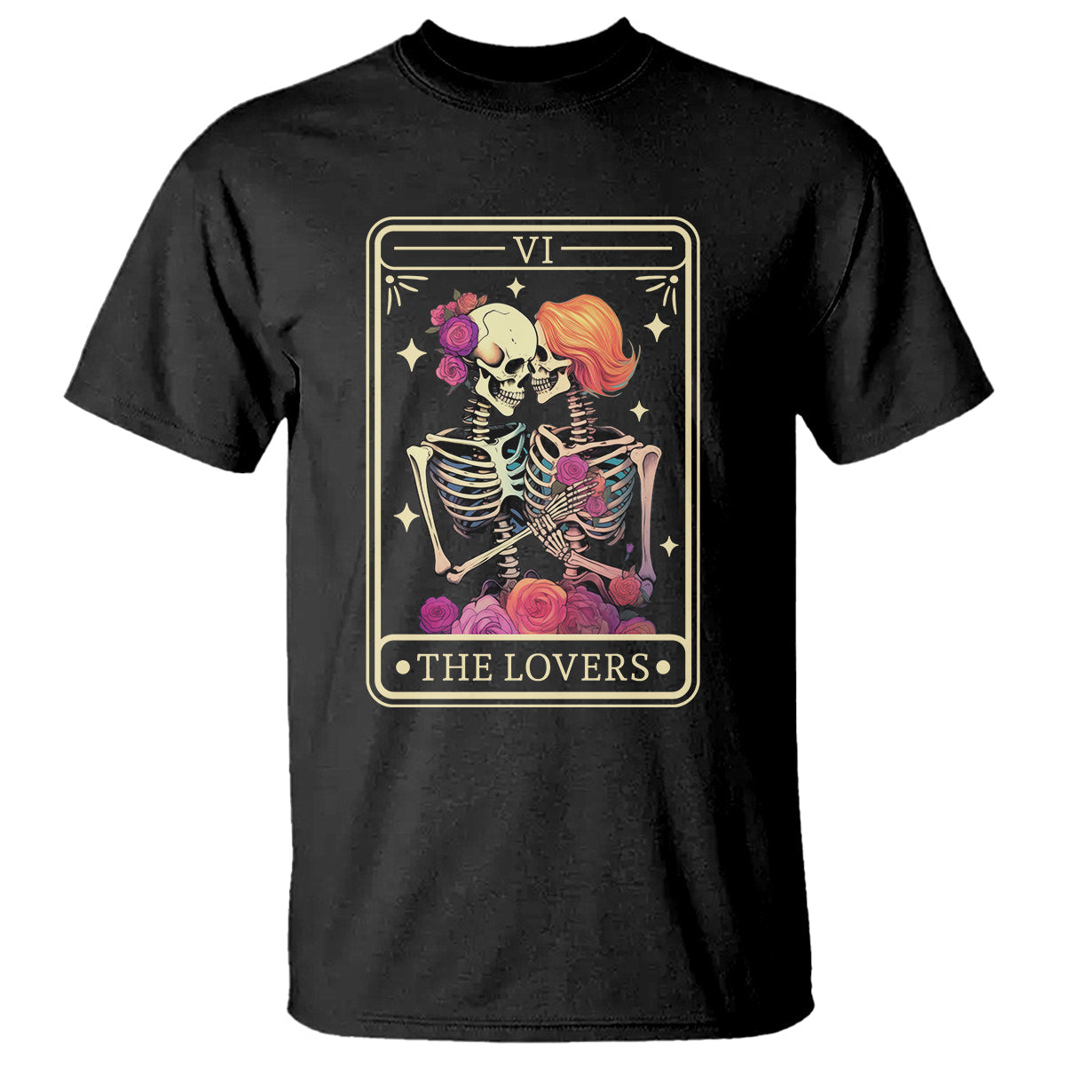 the-lovers-goth-tie-dye-kissing-lesbian-skeletons-t-shirt
