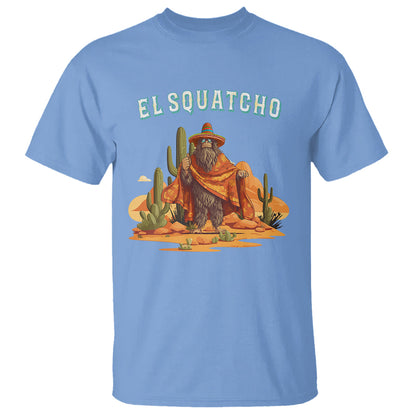 western-bigfoot-t-shirt-funny-el-squatcho-poncho-mexican