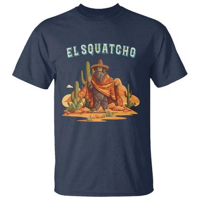 western-bigfoot-t-shirt-funny-el-squatcho-poncho-mexican
