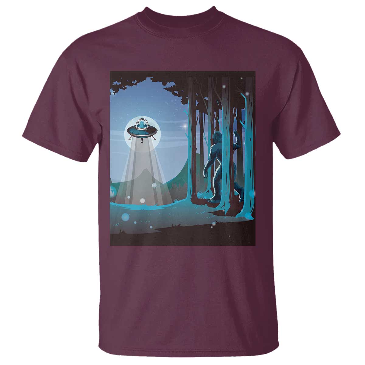 bigfoot-hiding-from-alien-ufo-funny-sasquatch-t-shirt