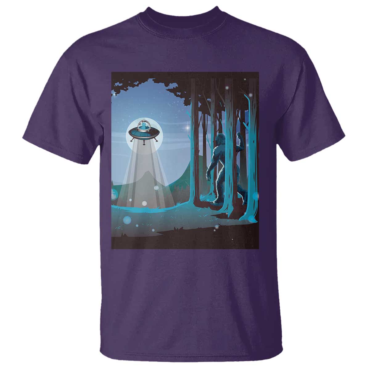bigfoot-hiding-from-alien-ufo-funny-sasquatch-t-shirt