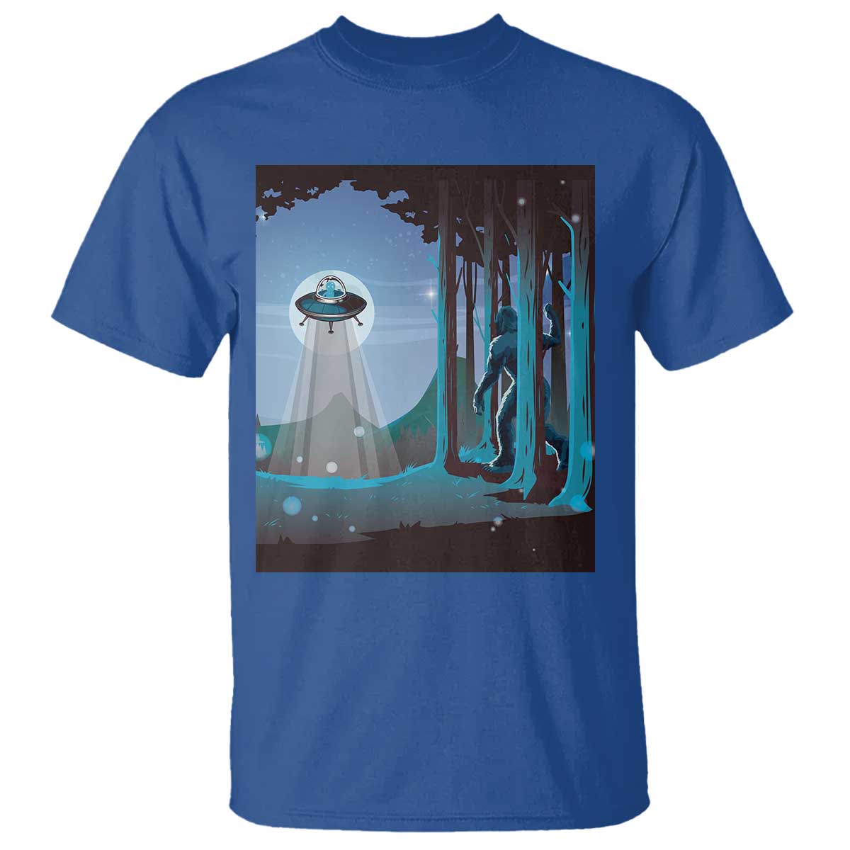 bigfoot-hiding-from-alien-ufo-funny-sasquatch-t-shirt
