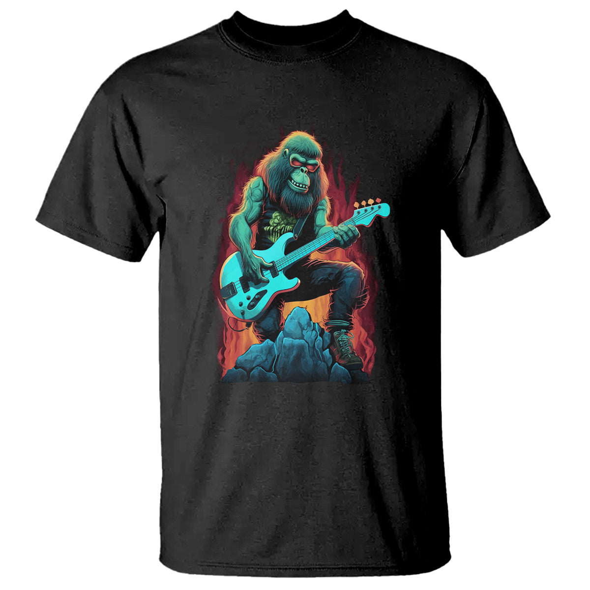 rocking-on-bigfoot-sasquatch-loves-rock-and-roll-t-shirt