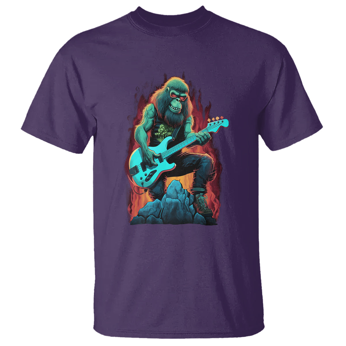 rocking-on-bigfoot-sasquatch-loves-rock-and-roll-t-shirt