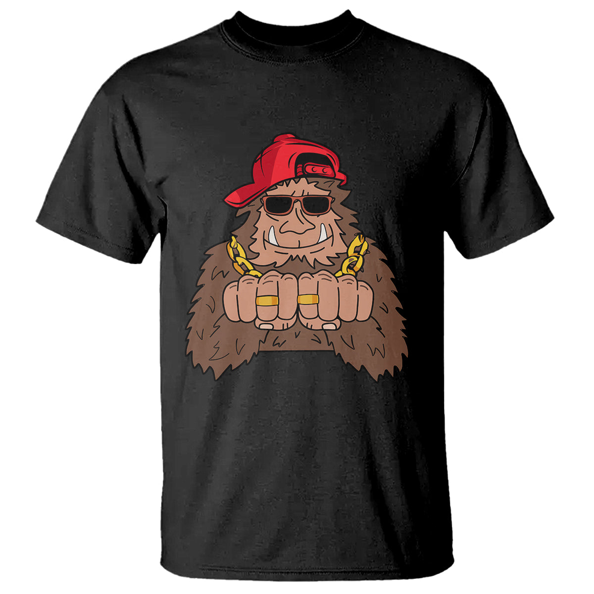 funny-bigfoot-gangster-hip-hop-rock-n-roll-t-shirt