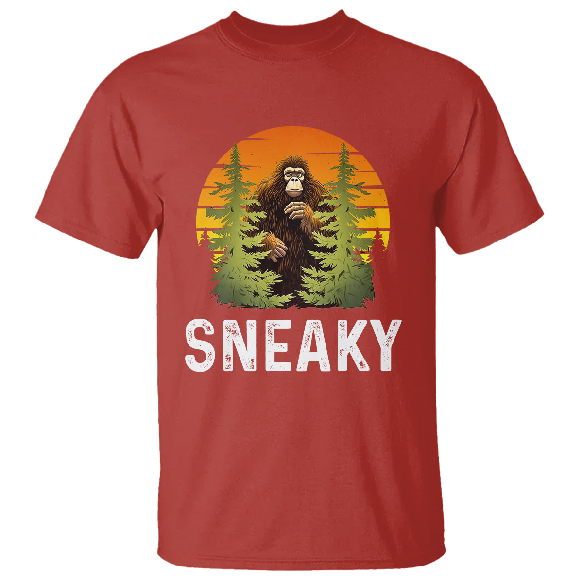 bigfoot-sneaky-t-shirt-funny-sasquatch-hiding-retro-forest