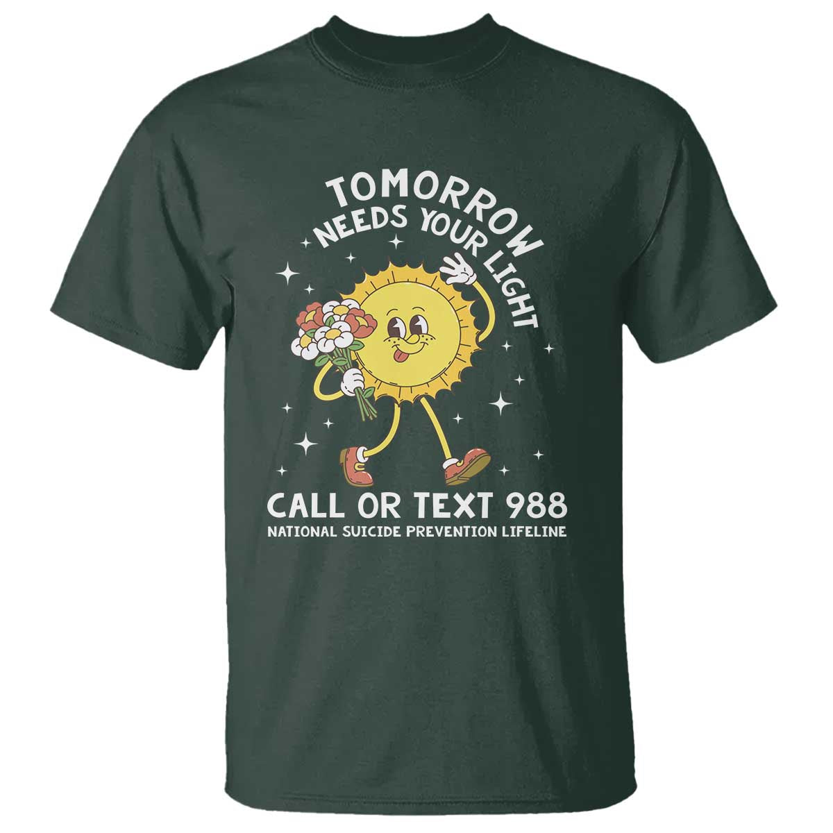 suicide-prevention-t-shirt-tomorrow-needs-your-light-call-or-text-988-groovy
