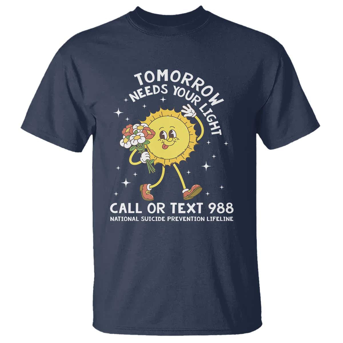 suicide-prevention-t-shirt-tomorrow-needs-your-light-call-or-text-988-groovy