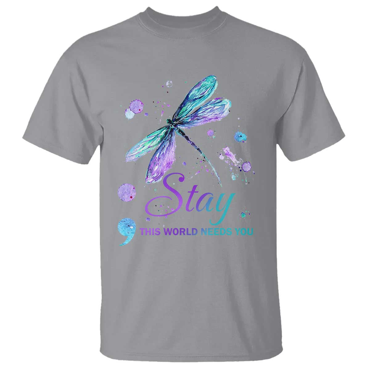 suicide-prevention-stay-t-shirt-this-world-needs-you-semicolon-dragonflies