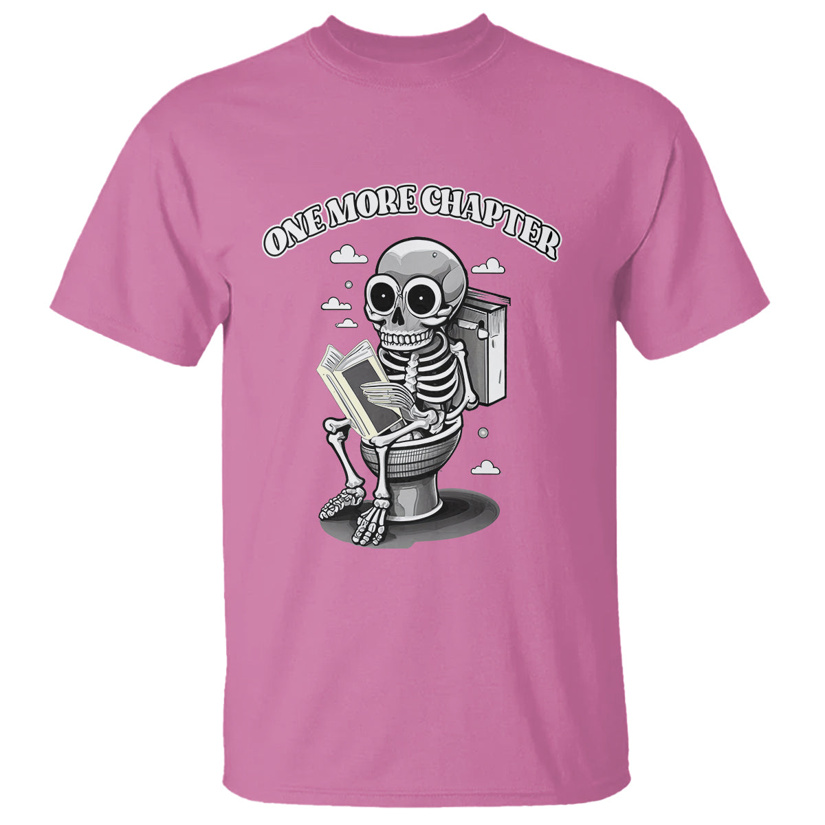 book-lover-t-shirt-one-more-chapter-bookaholic-skeleton