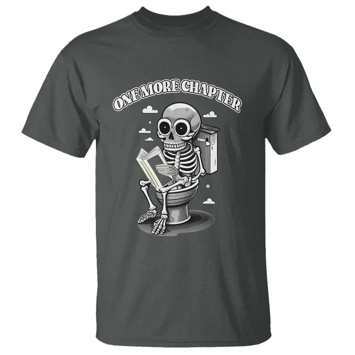 book-lover-t-shirt-one-more-chapter-bookaholic-skeleton