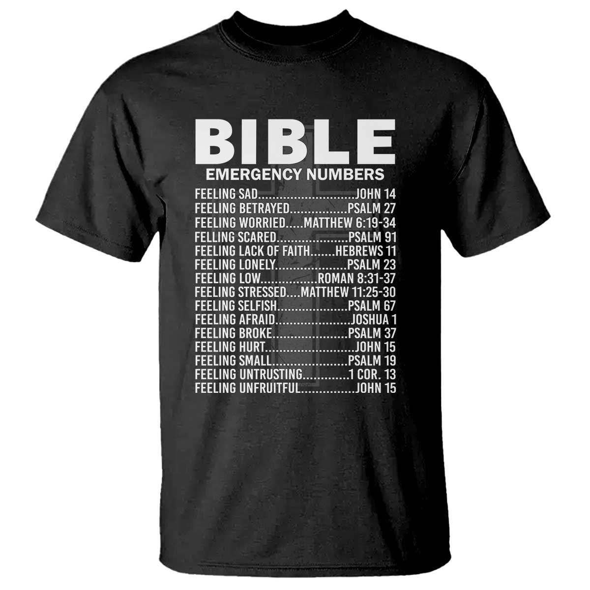 christian-t-shirt-bible-emergency-number