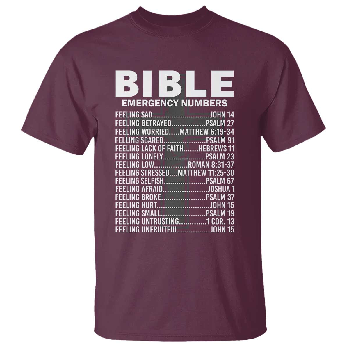 christian-t-shirt-bible-emergency-number