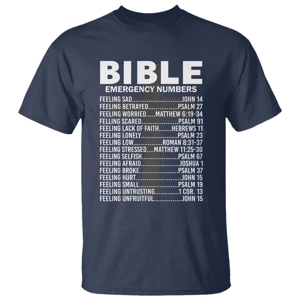 christian-t-shirt-bible-emergency-number