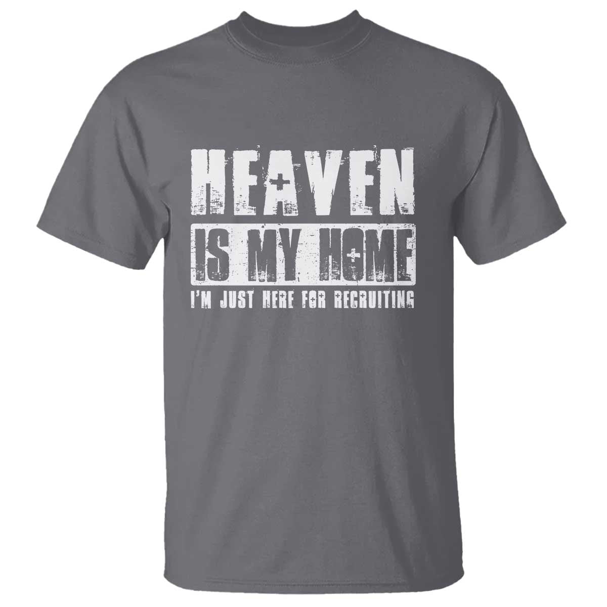 funny-christian-t-shirt-heaven-is-my-home-religious-jesus