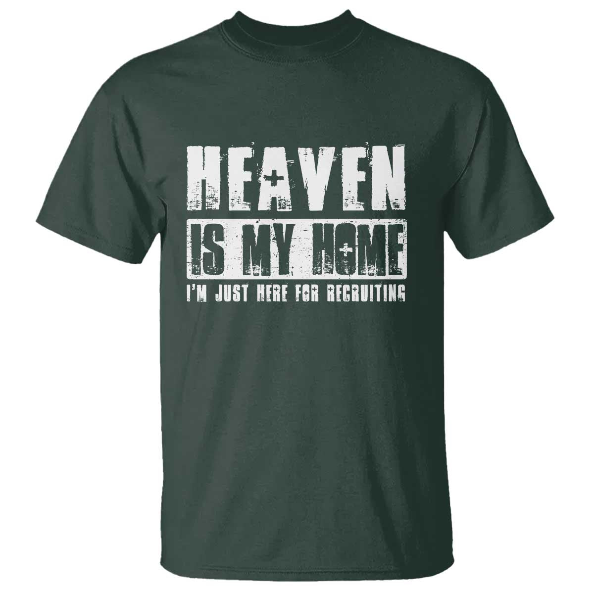 funny-christian-t-shirt-heaven-is-my-home-religious-jesus
