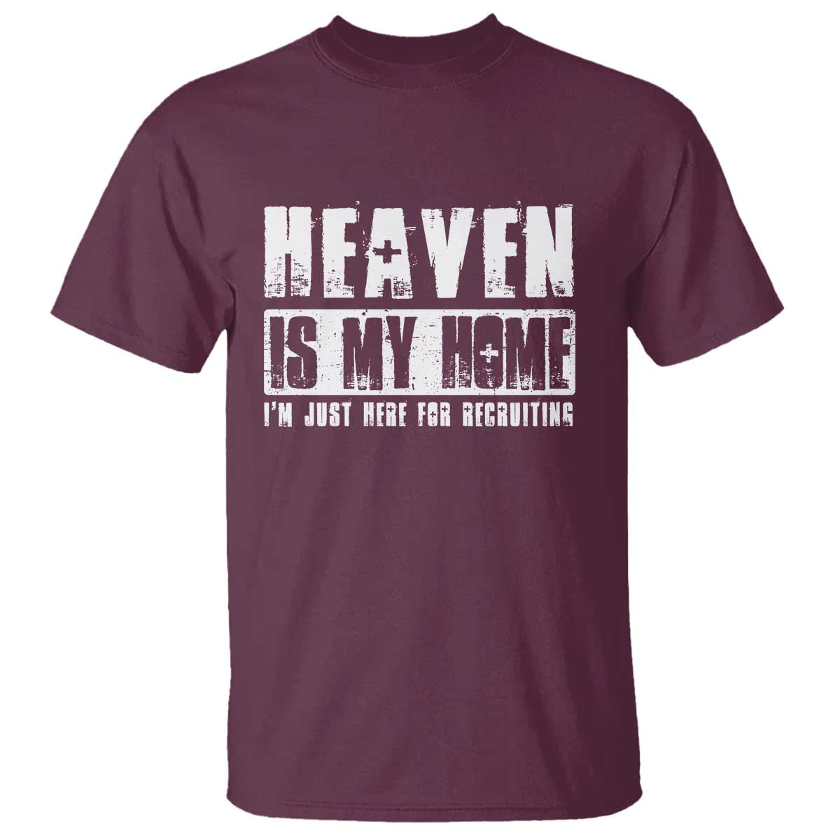 funny-christian-t-shirt-heaven-is-my-home-religious-jesus