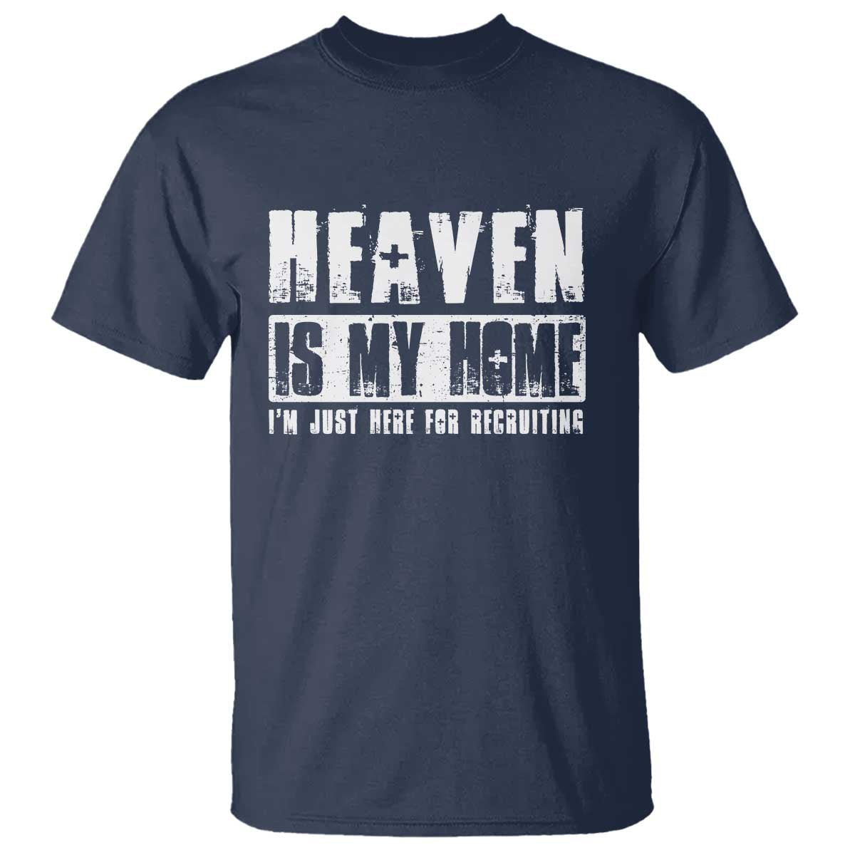 funny-christian-t-shirt-heaven-is-my-home-religious-jesus