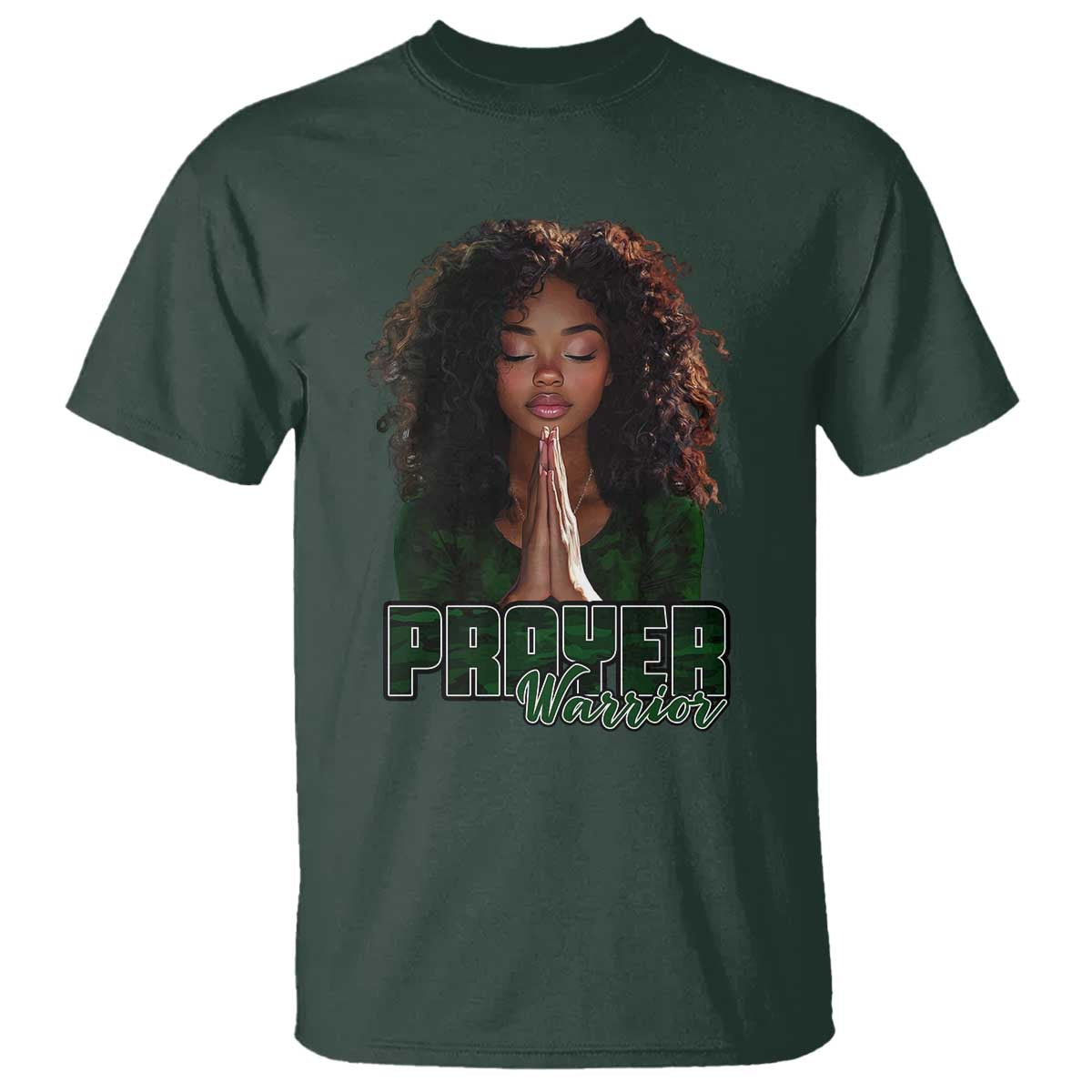 prayer-warrior-t-shirt-camo-black-woman-christian-pray
