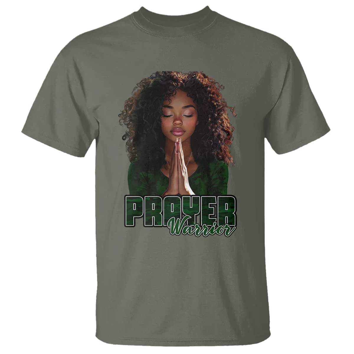prayer-warrior-t-shirt-camo-black-woman-christian-pray