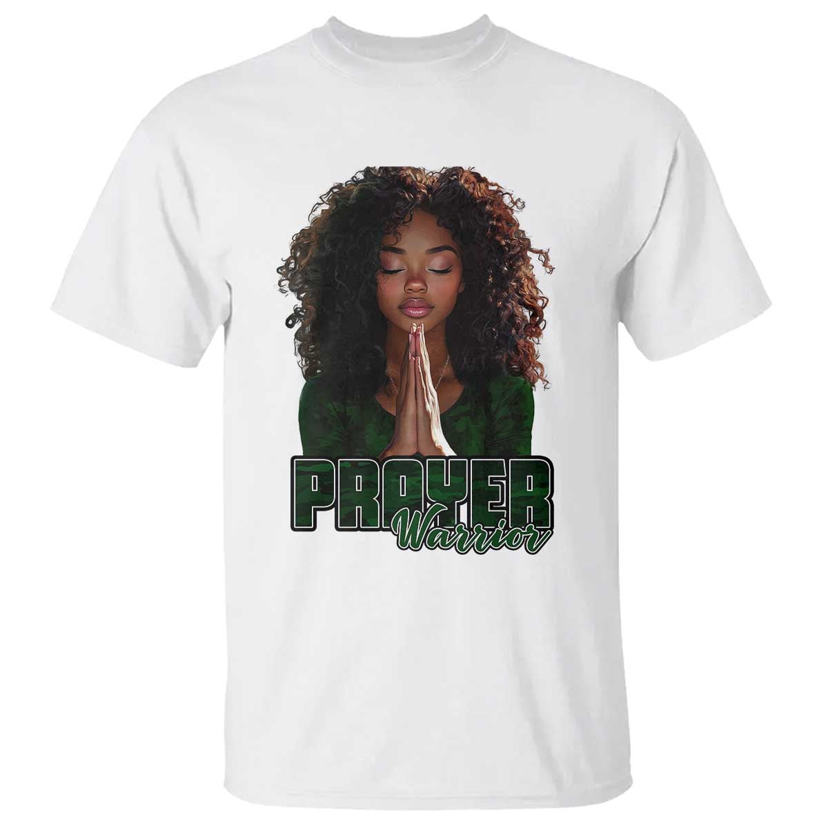 prayer-warrior-t-shirt-camo-black-woman-christian-pray