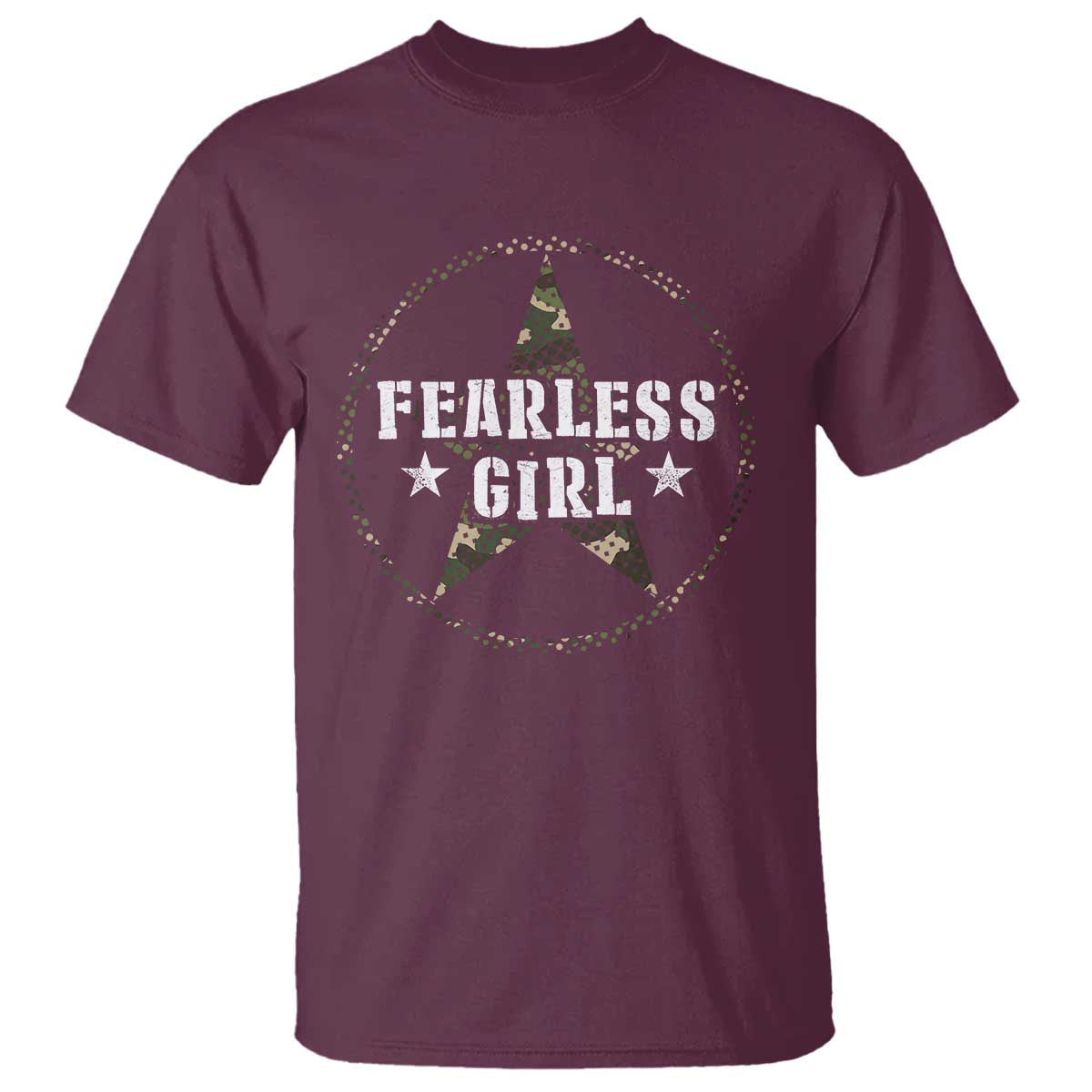 fearless-girl-camouflage-t-shirt