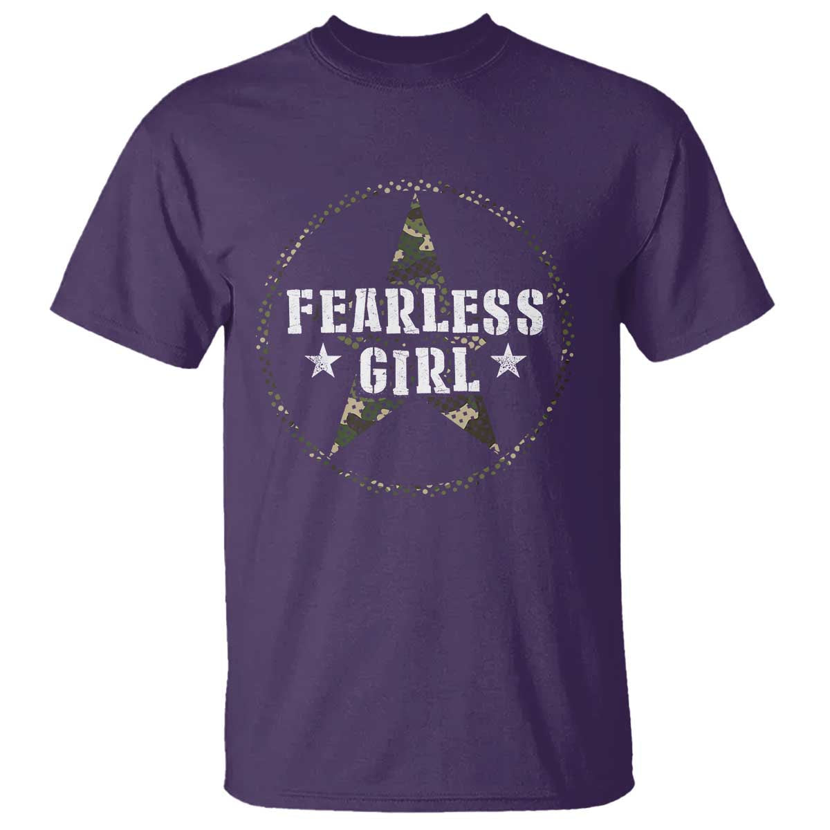 fearless-girl-camouflage-t-shirt