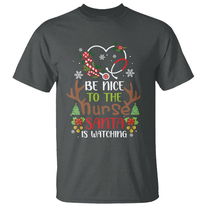 be-nice-to-the-nurse-santa-is-watching-funny-christmas-t-shirt