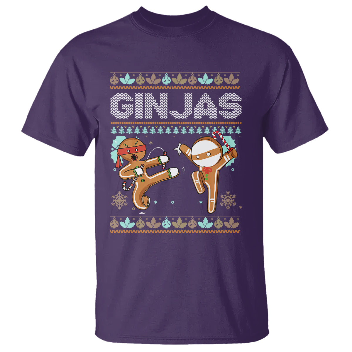 ginjas-gingerbread-ninjas-funny-christmas-t-shirt