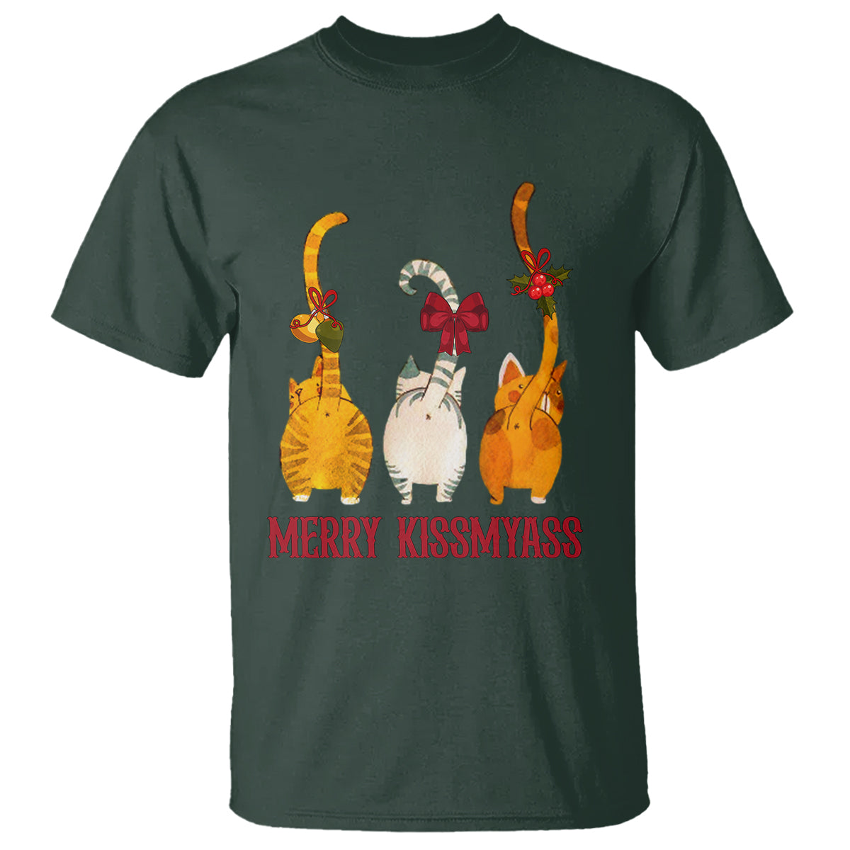merry-kissmyass-funny-cat-christmas-t-shirt