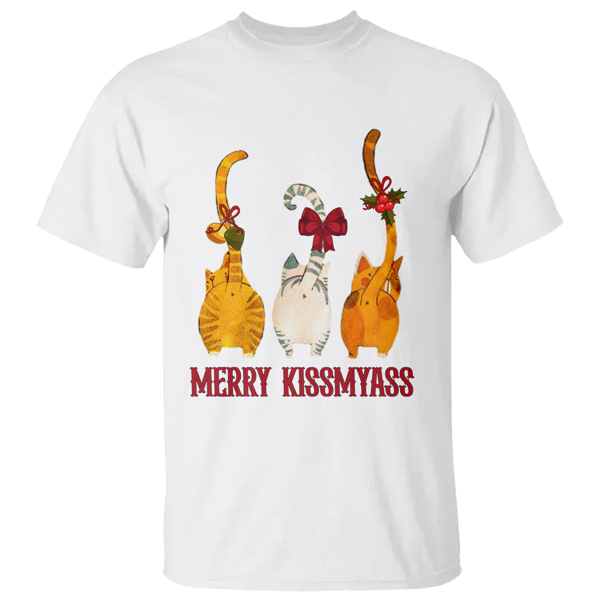 merry-kissmyass-funny-cat-christmas-t-shirt