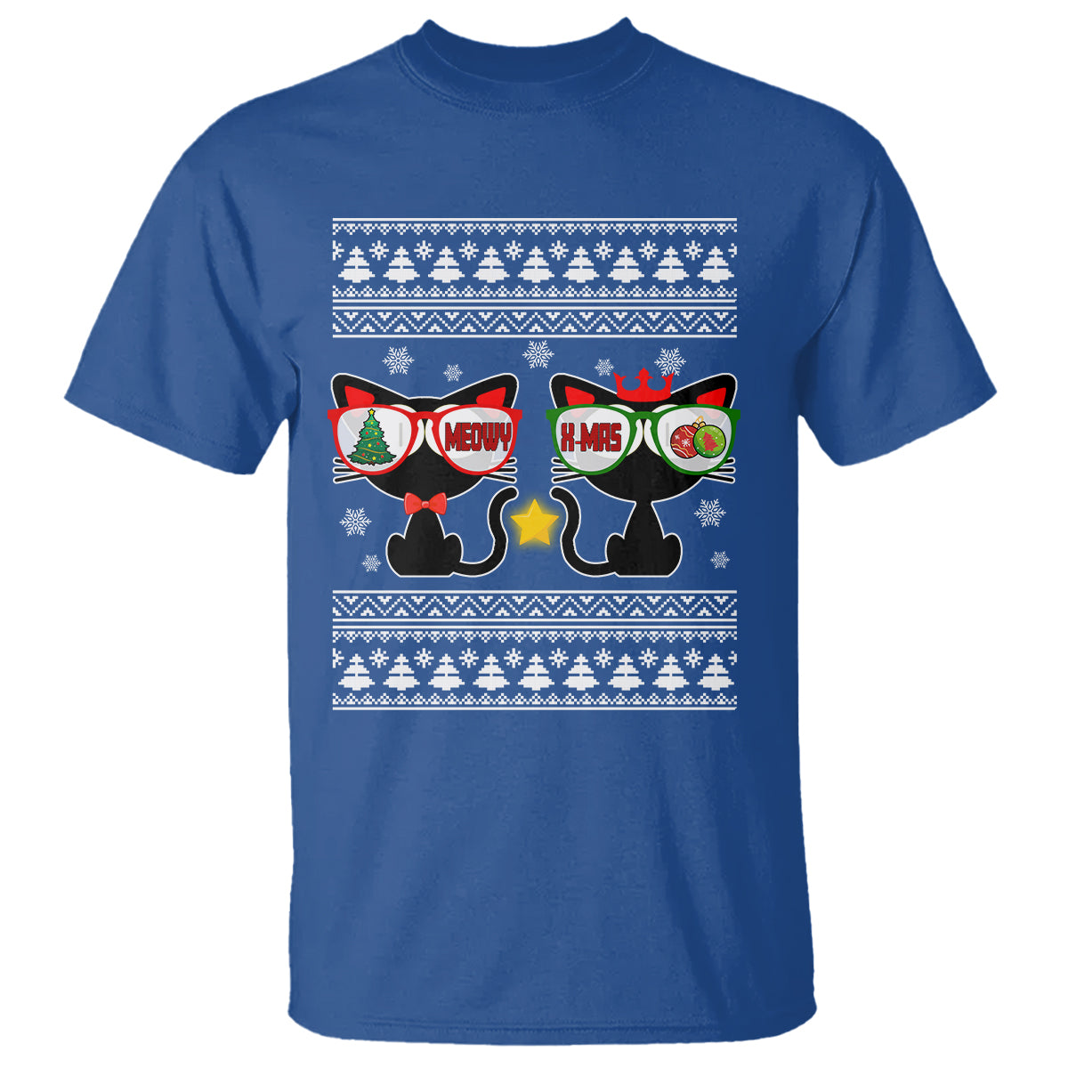 meowy-xmas-funny-cat-couple-with-sunglass-t-shirt