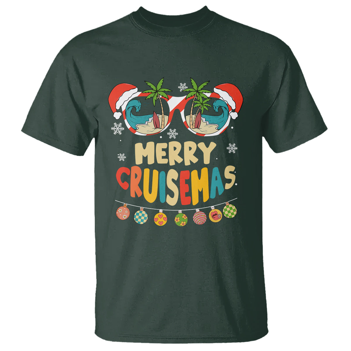 merry-cruisemas-hawaiian-christmas-palm-tree-sunglass-t-shirt