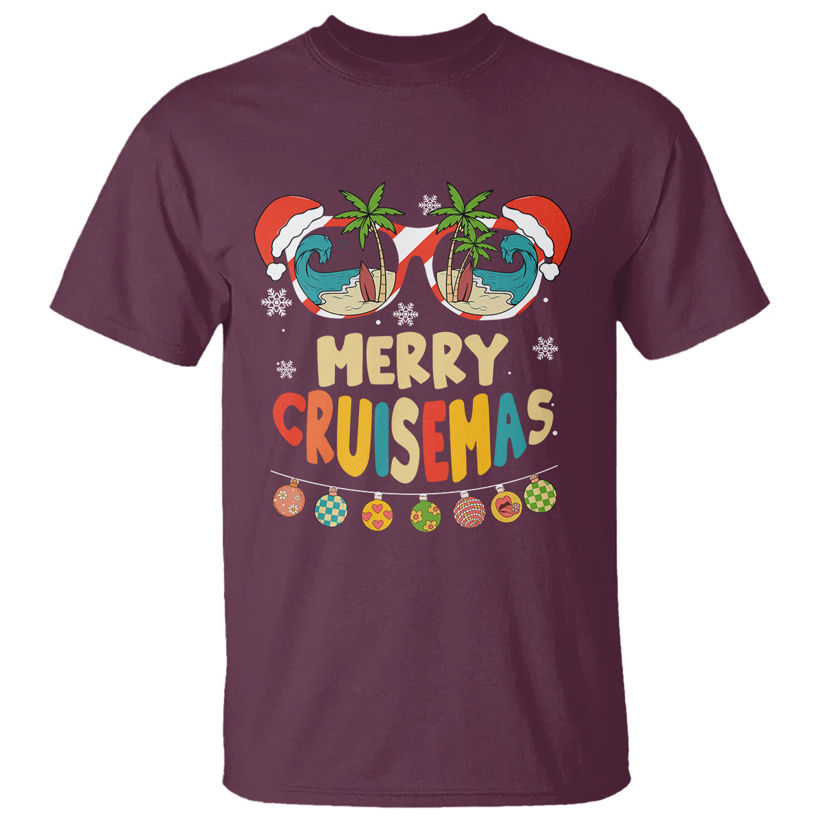 merry-cruisemas-hawaiian-christmas-palm-tree-sunglass-t-shirt