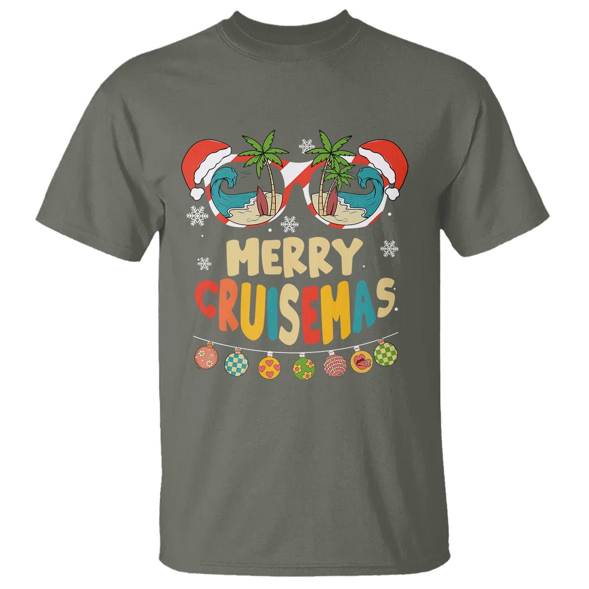 merry-cruisemas-hawaiian-christmas-palm-tree-sunglass-t-shirt