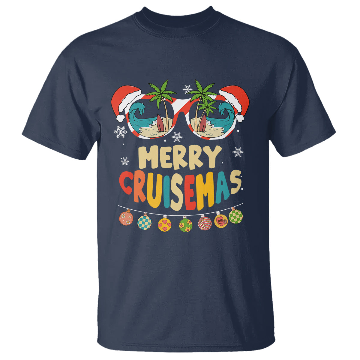 merry-cruisemas-hawaiian-christmas-palm-tree-sunglass-t-shirt