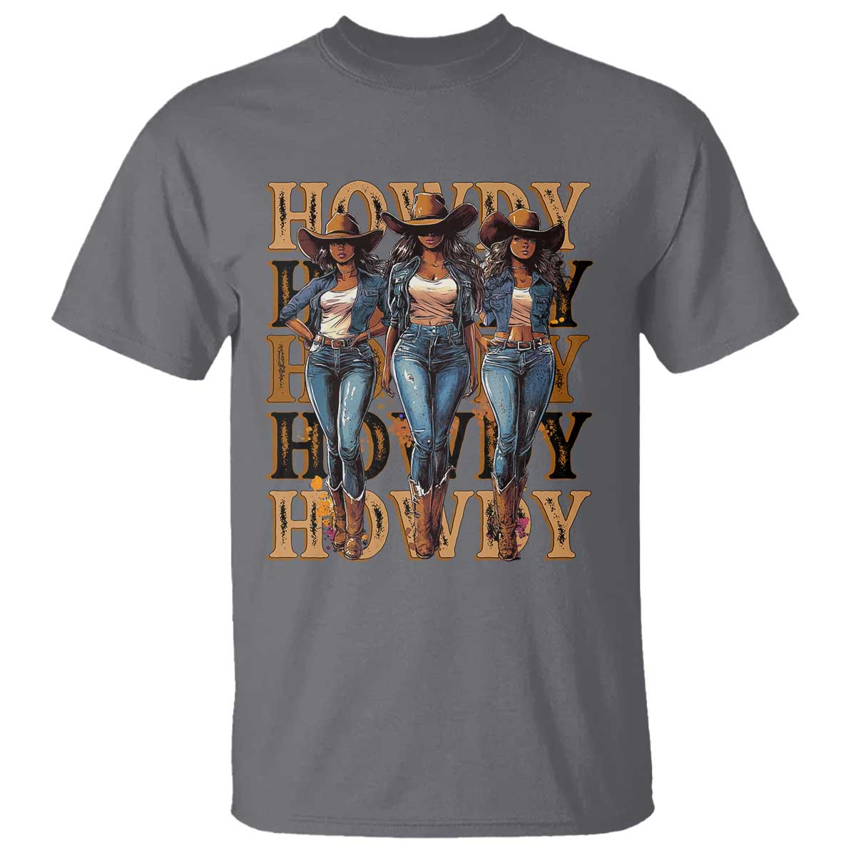 black-cowgirl-t-shirt-howdy-melanin-rodeo-queen