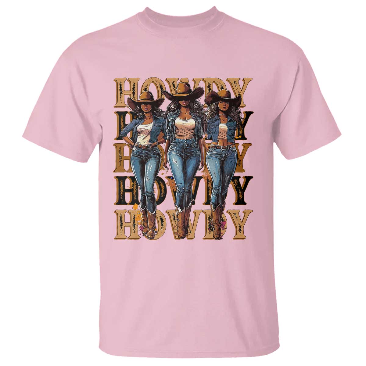 black-cowgirl-t-shirt-howdy-melanin-rodeo-queen