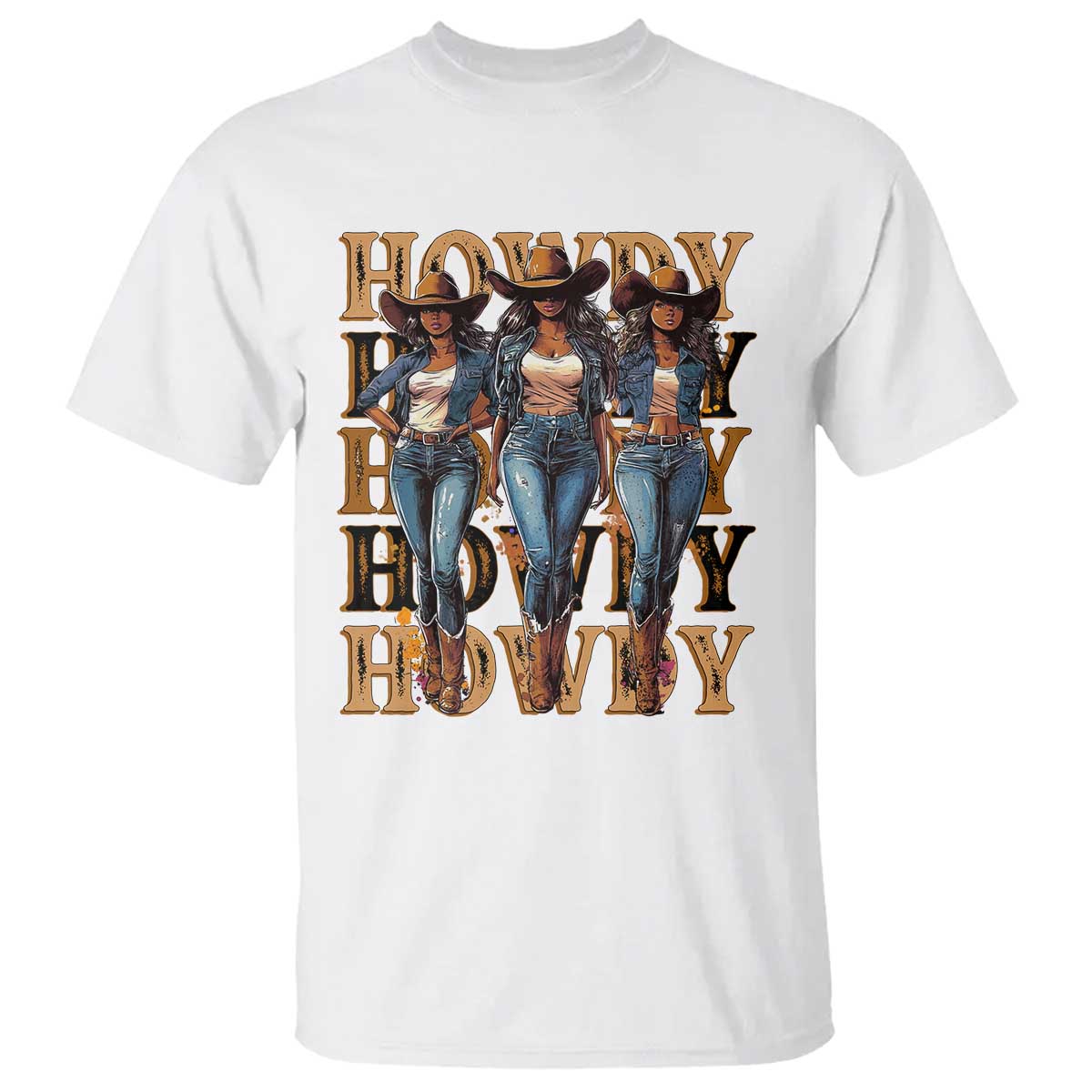 black-cowgirl-t-shirt-howdy-melanin-rodeo-queen